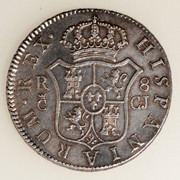 8 Reales 1814. Fernando VII. Cádiz PAS4979