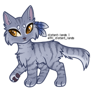 spotted silver tabby