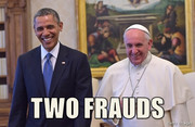 Obama Pope frauds