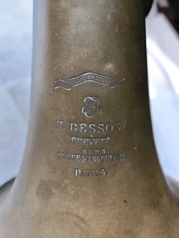French Bessonフリューゲルホルン 1890年代ビンテージ French Bessonフリューゲルホルン 1890年代ビンテージ - メルカリ