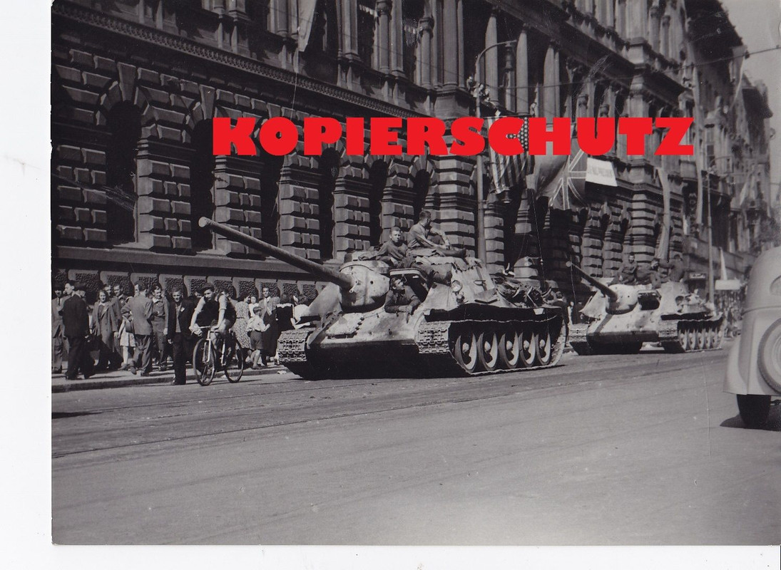 Prager Aufstand Mai 1945 Pražské povstání russis