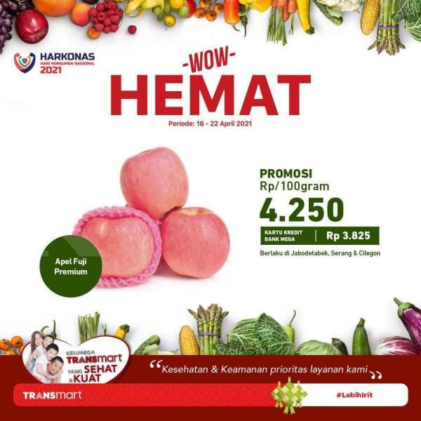 Katalog Promo Transmart Carrefour 16-22 April 2021 
