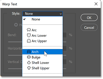 choose-arch-warp-style