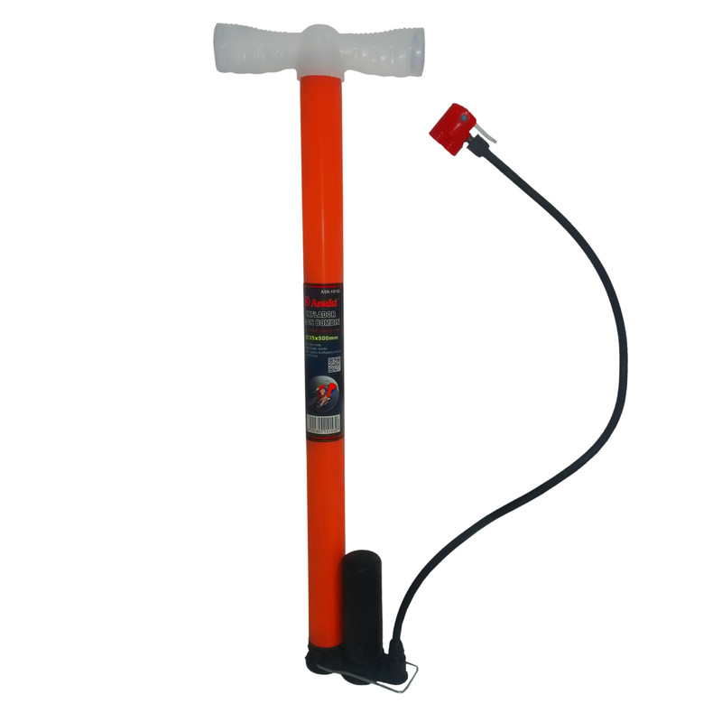 INFLADOR CON BOMBIN 35X500MM /MANGUERA: 60CM ASAKI