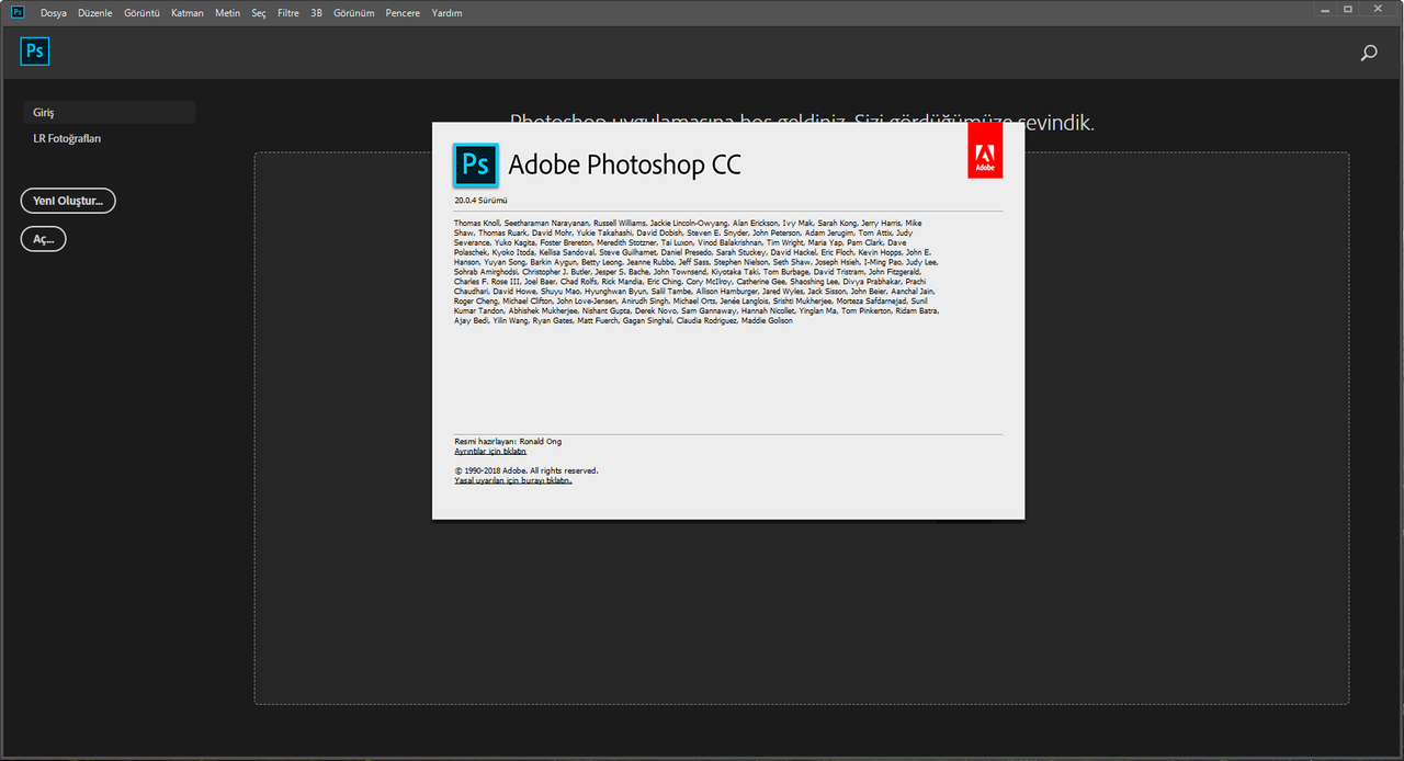 Adobe Photoshop CC 2019 20.0.4 (x64) | Katılımsız
