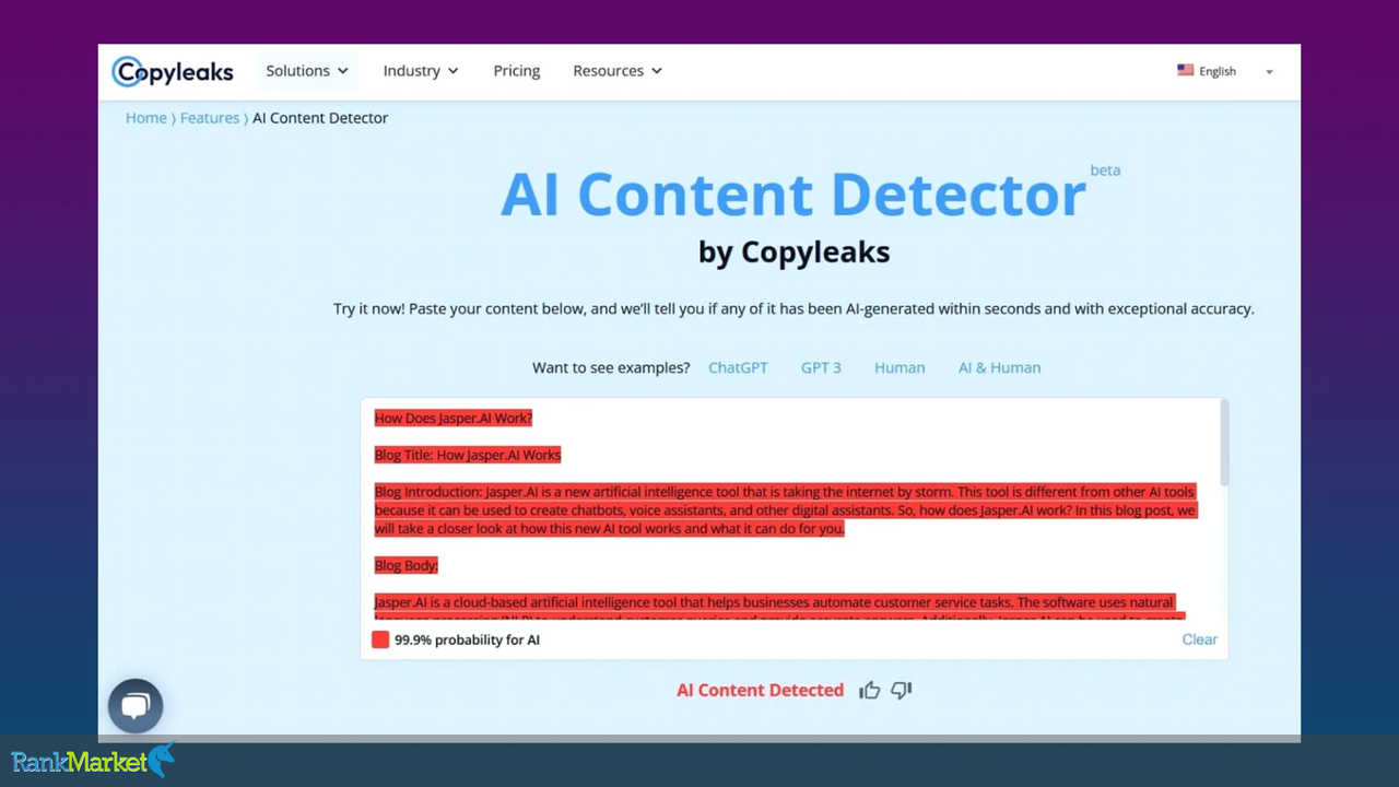 Top 6 The Best Ai Detector Tools – Most Accurate Ai Content Detection | Rankmarket 11 Image 5