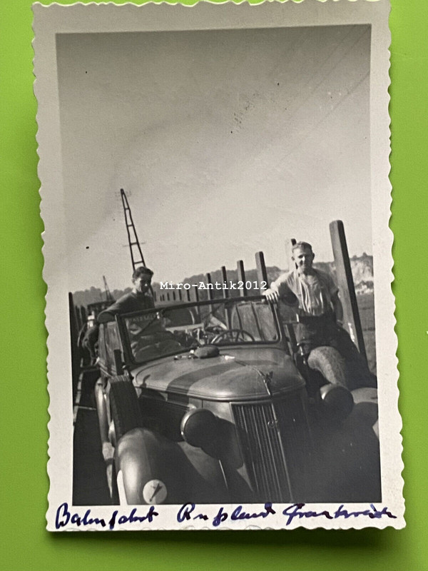 Foto, 1. Fallschirmjäger Division, Pkw, Maling, Bahn Transport