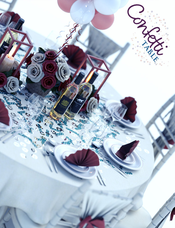 Table Confetti : Love, Death, Marriage and Birth Table Confetti : Love, Death, Marriage and Birth