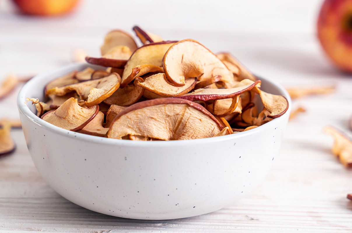Chips de manzana saludables, la botana que tienes que probar ¡Esta es la receta!