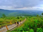 Stairs to the Crater of Mount Galunggung