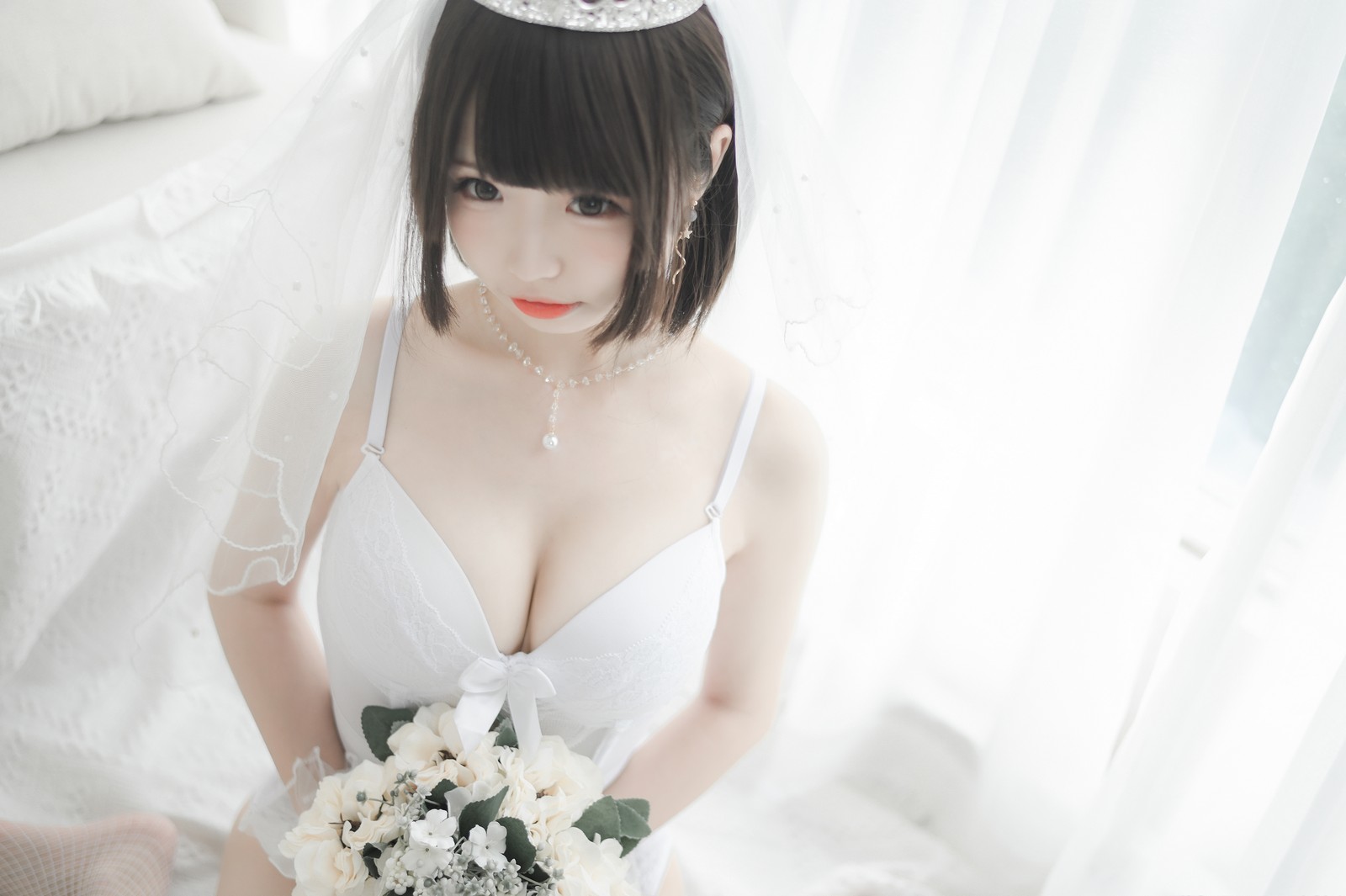 十万珍吱伏特（香川澪）婚纱主题写真合集｜42P｜593.1MB插图8