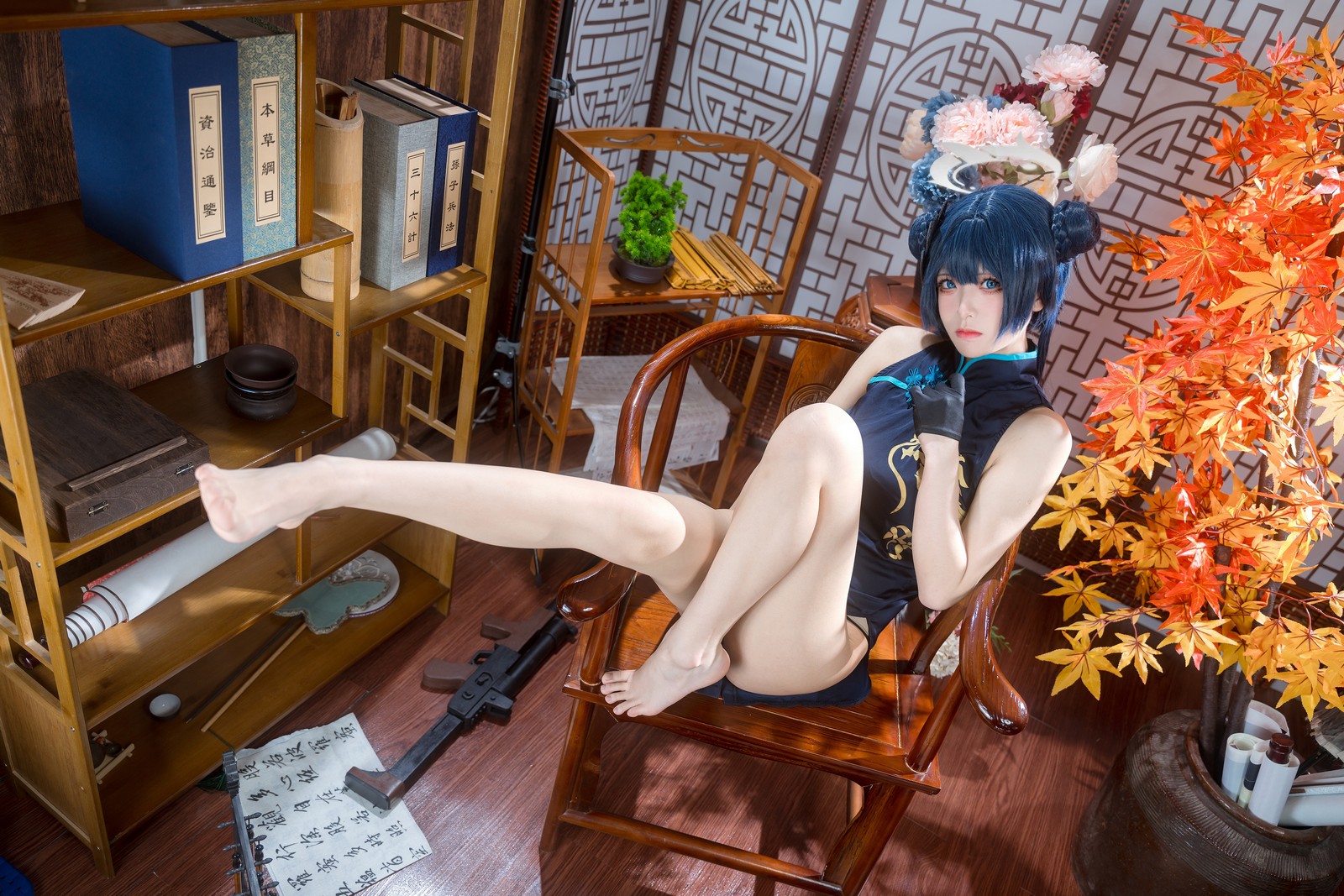 九柒喵 – 碧蓝档案 妃咲 Cos 高分辨率写真（28P-137M）蓝档案角色合集插图3
