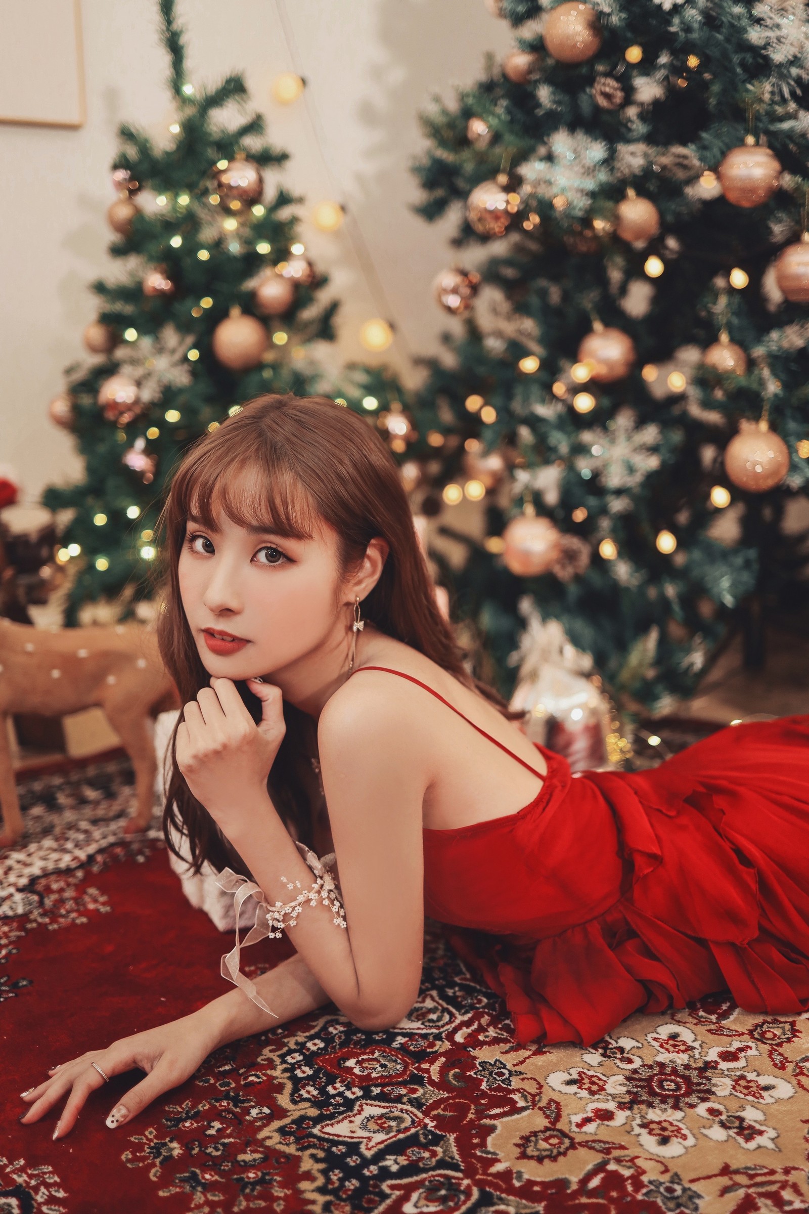 泥泥汝 圣诞主题 A 写真图集｜节日风格高清摄影（50P｜192MB）插图1