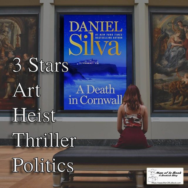 Book Review: A Death in Cornwall by Daniel Silva