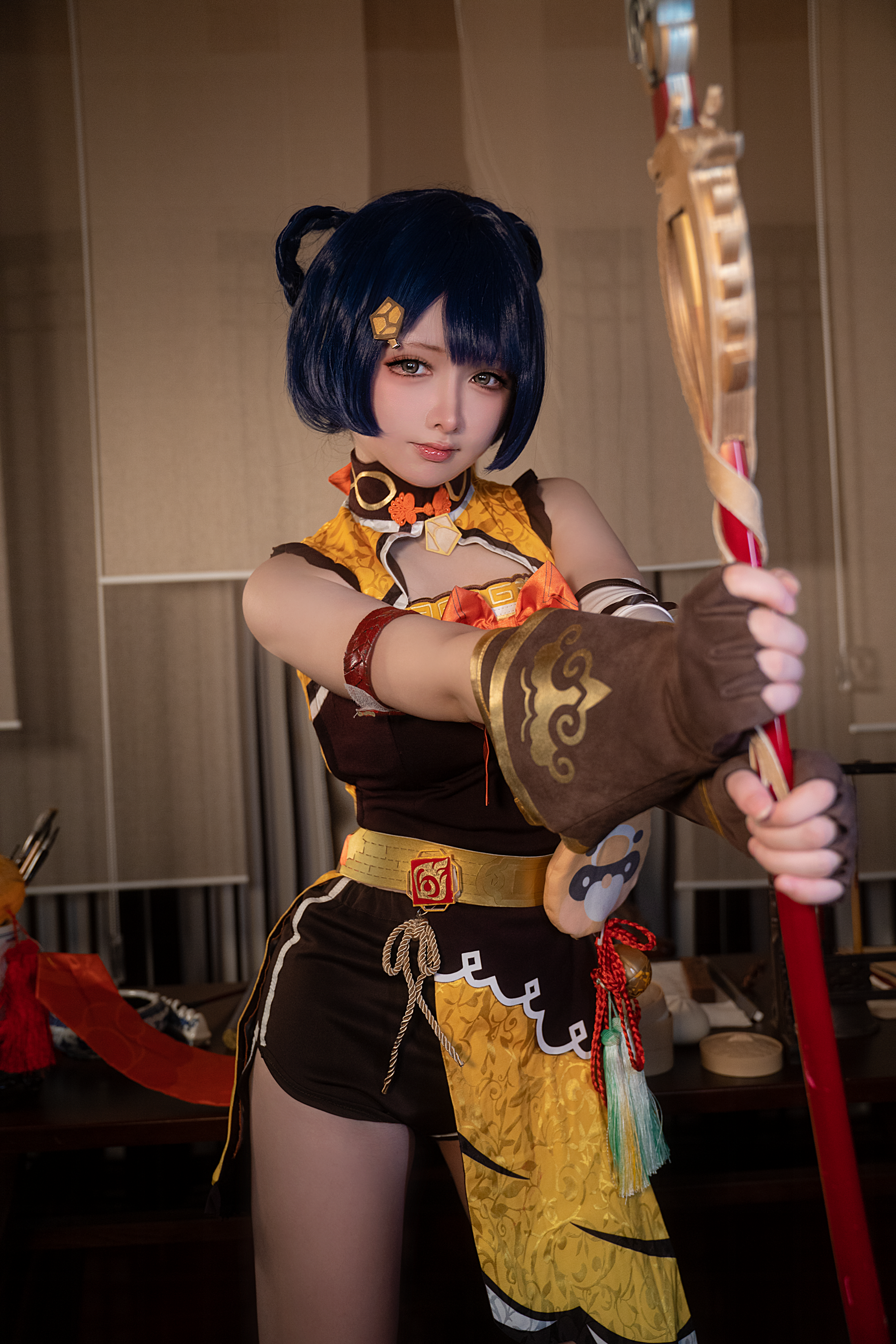 樱梨梨 原神 小香菱 Cosplay 写真集｜角色还原高清图集（37P｜818MB）插图2