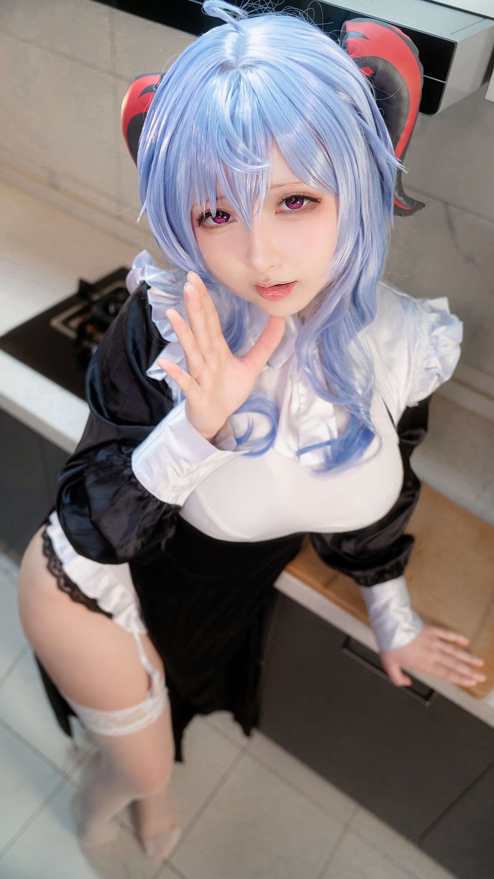 樱梨梨 甘雨 修女 Cosplay 写真集｜原神角色高清图集（26P｜100MB）插图6