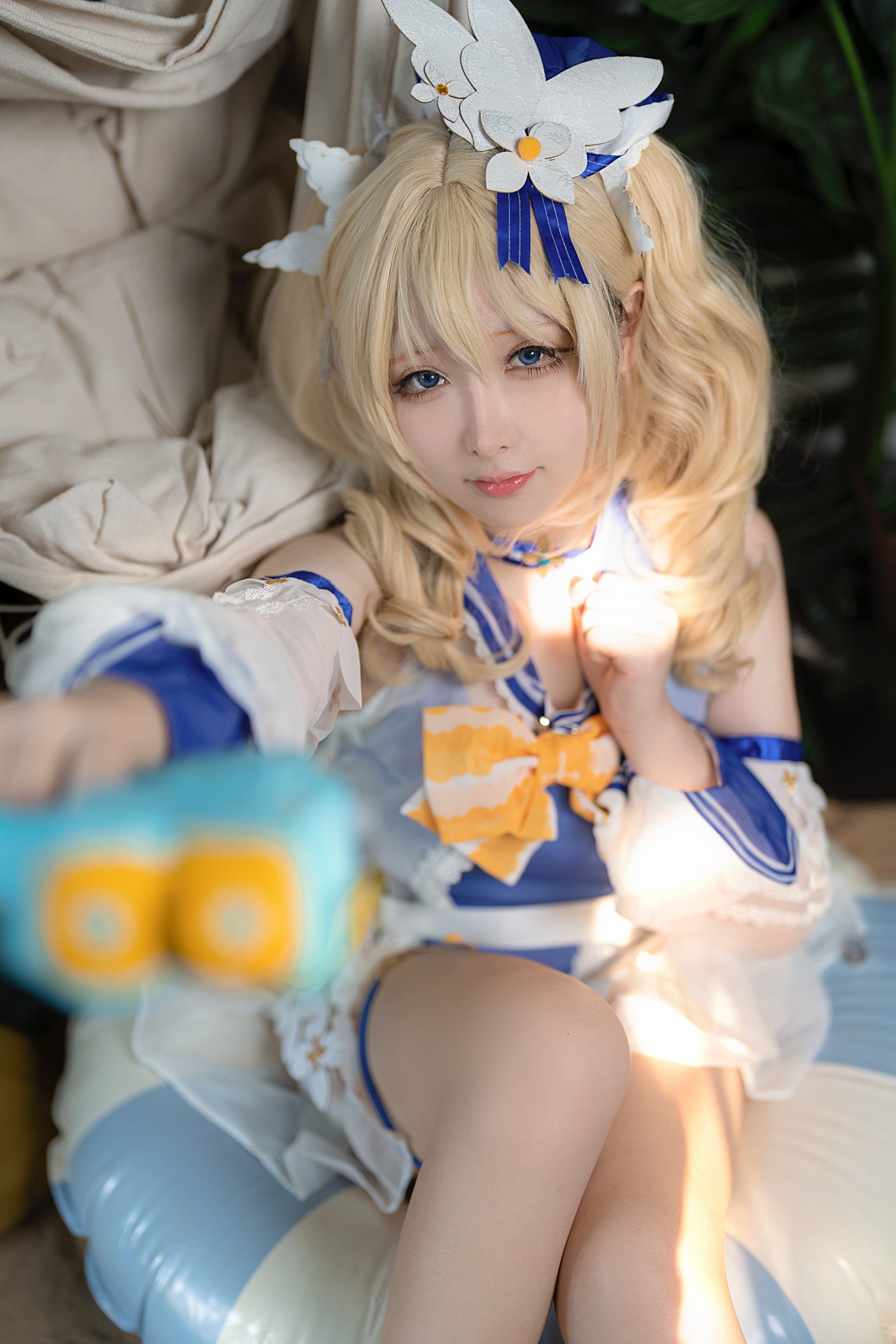 樱梨梨 芭芭拉 泳装 Cosplay 写真集｜原神角色高清摄影（30P｜576MB）插图4