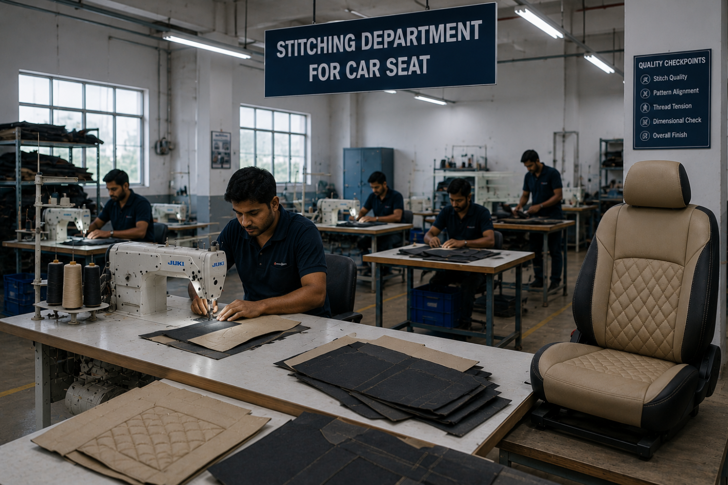 Stitching Department