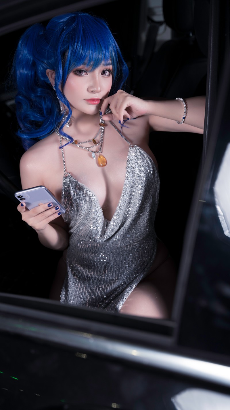 MiMi Chan & UyUy 圣路易斯 × 檀香山 Cosplay 碧蓝航线双人写真图集【49P-583.6M】插图