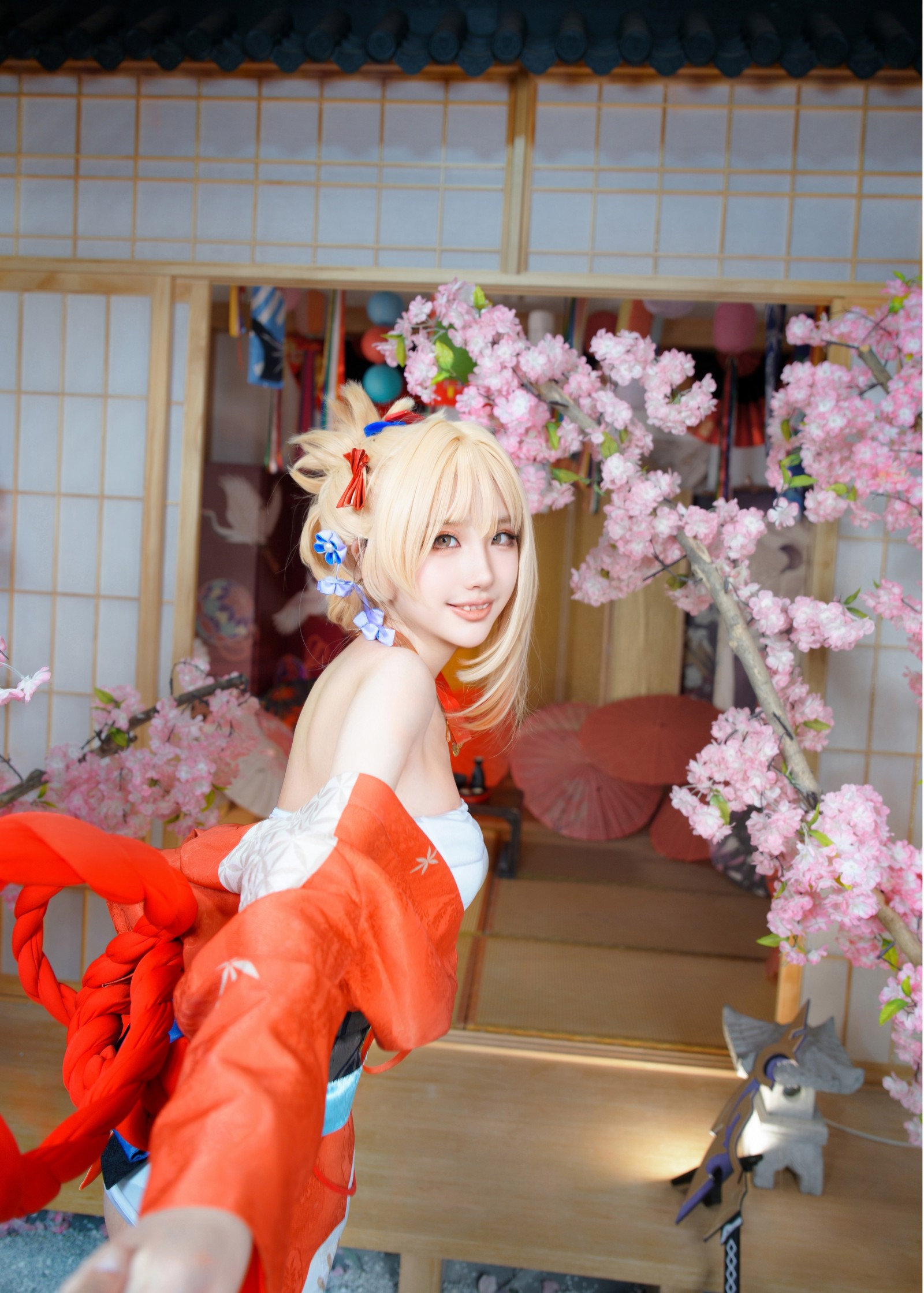 Demon 喵崽｜原神 宵宫 Yoimiya Cosplay 高清写真合集插图8