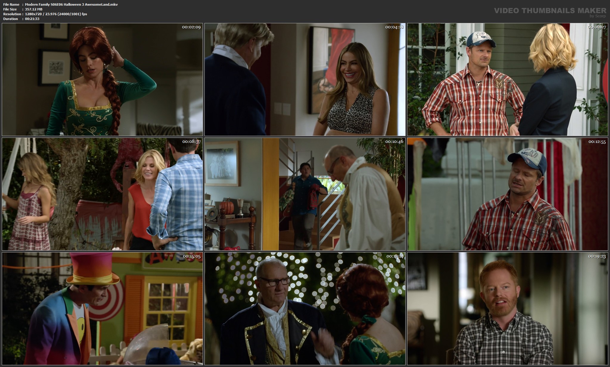 Modern Family S06 E06 Halloween 3 Awesome Land mkv — Postimages