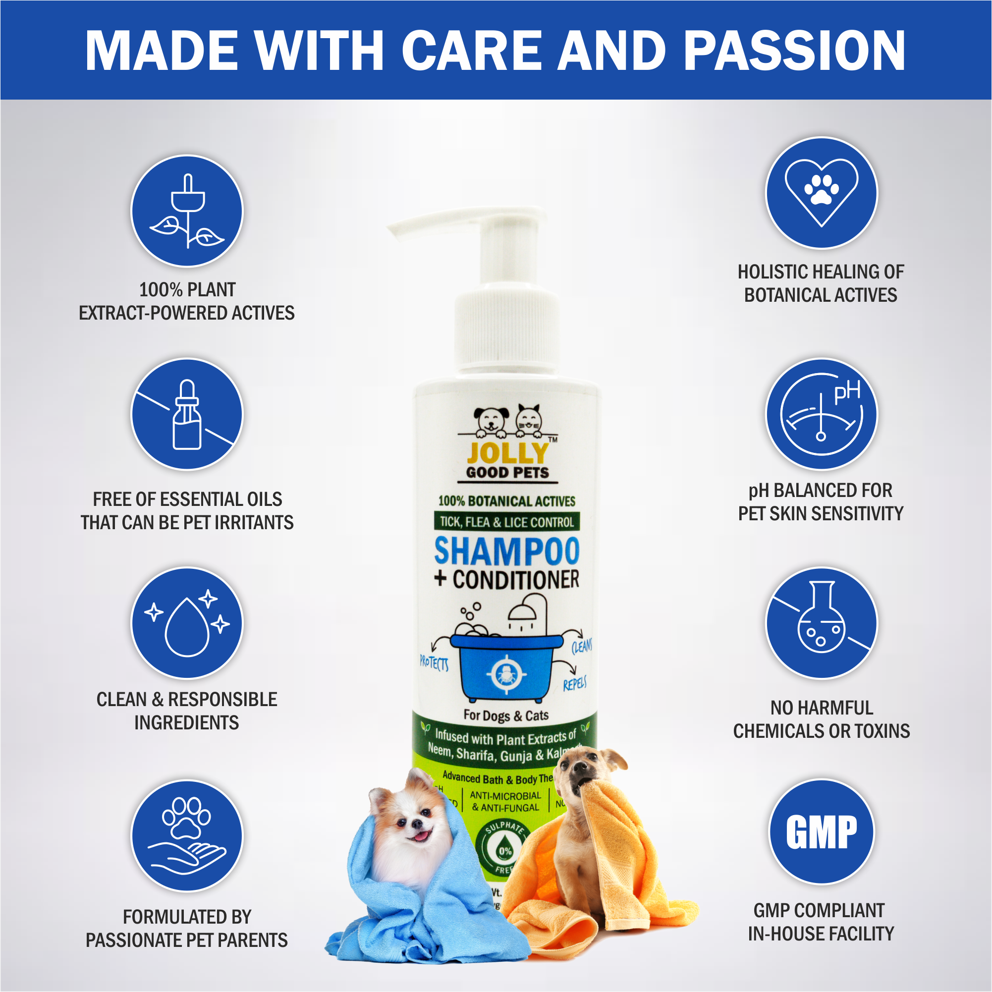 3 Tick, Flea & Lice Control Shampoo For Dogs & Cats FEATURES — Postimages