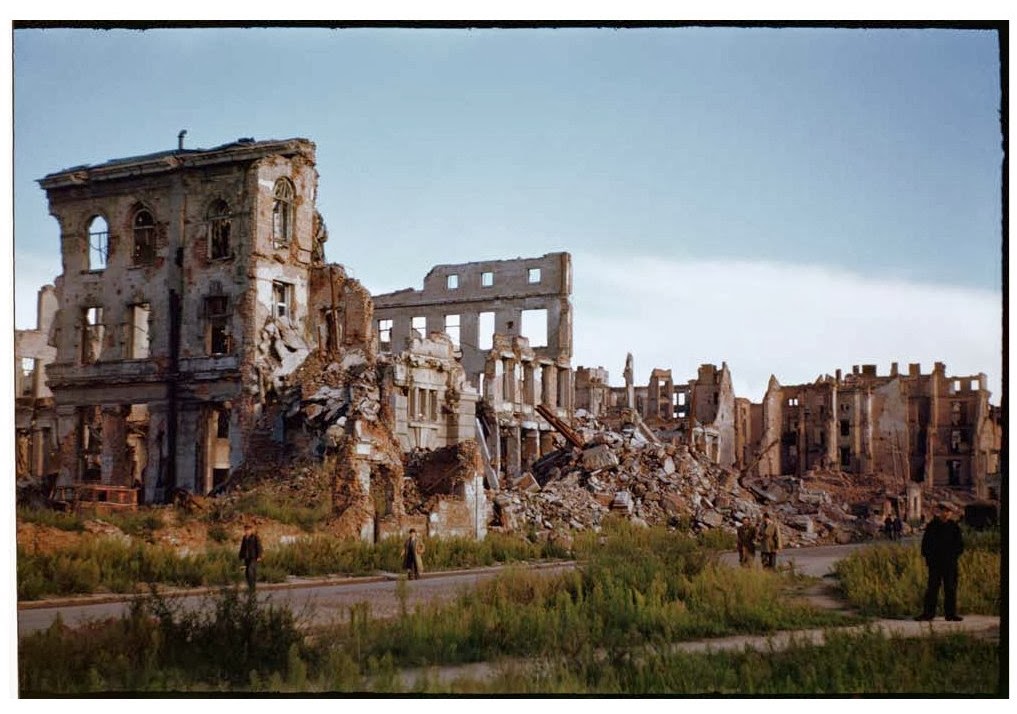 Varsovia en color, agosto 1947