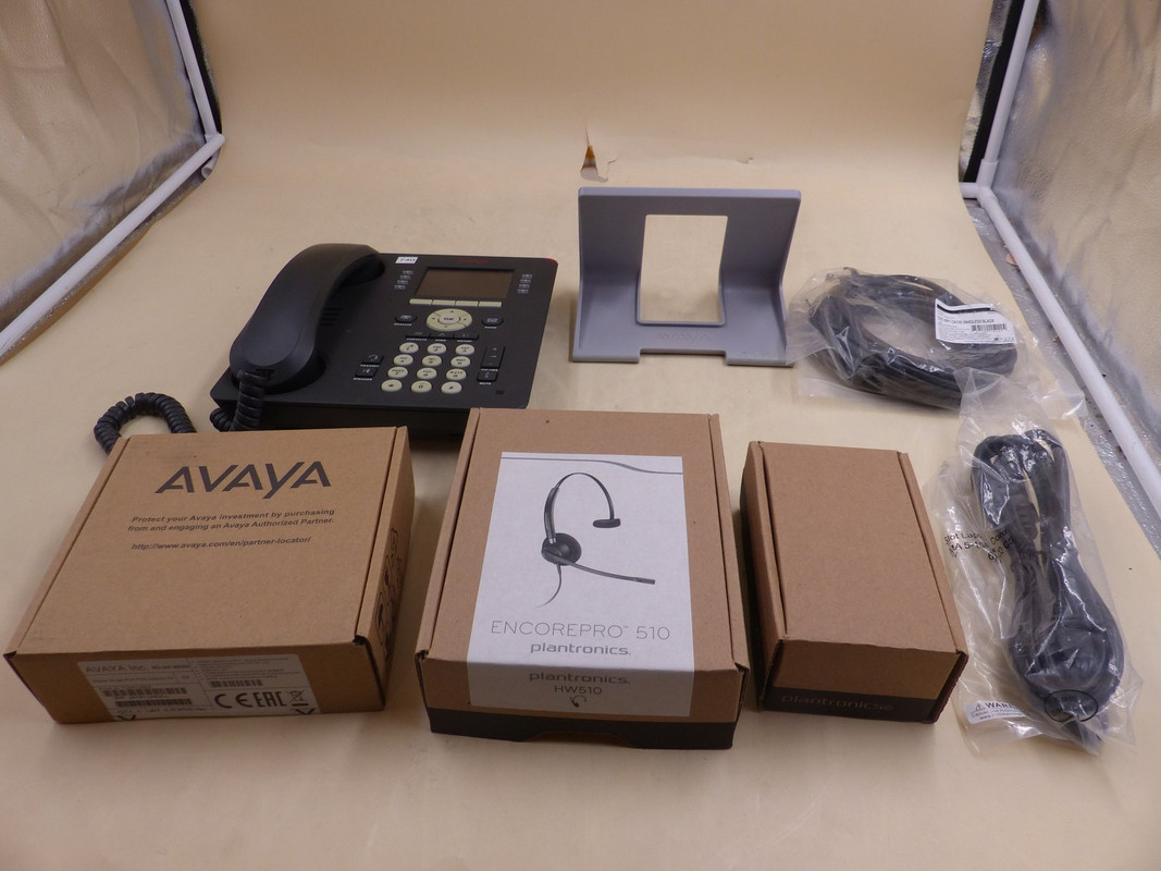 AVAYA 9611G 700480593 IP DESK PHONE KIT FOR OFFICE 700512602 72442-41 89433.01