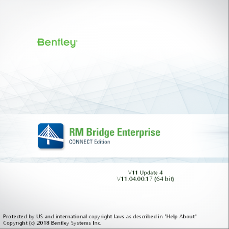 Bentley RM Bridge Enterprise CONNECT Edition 11.04.00.17