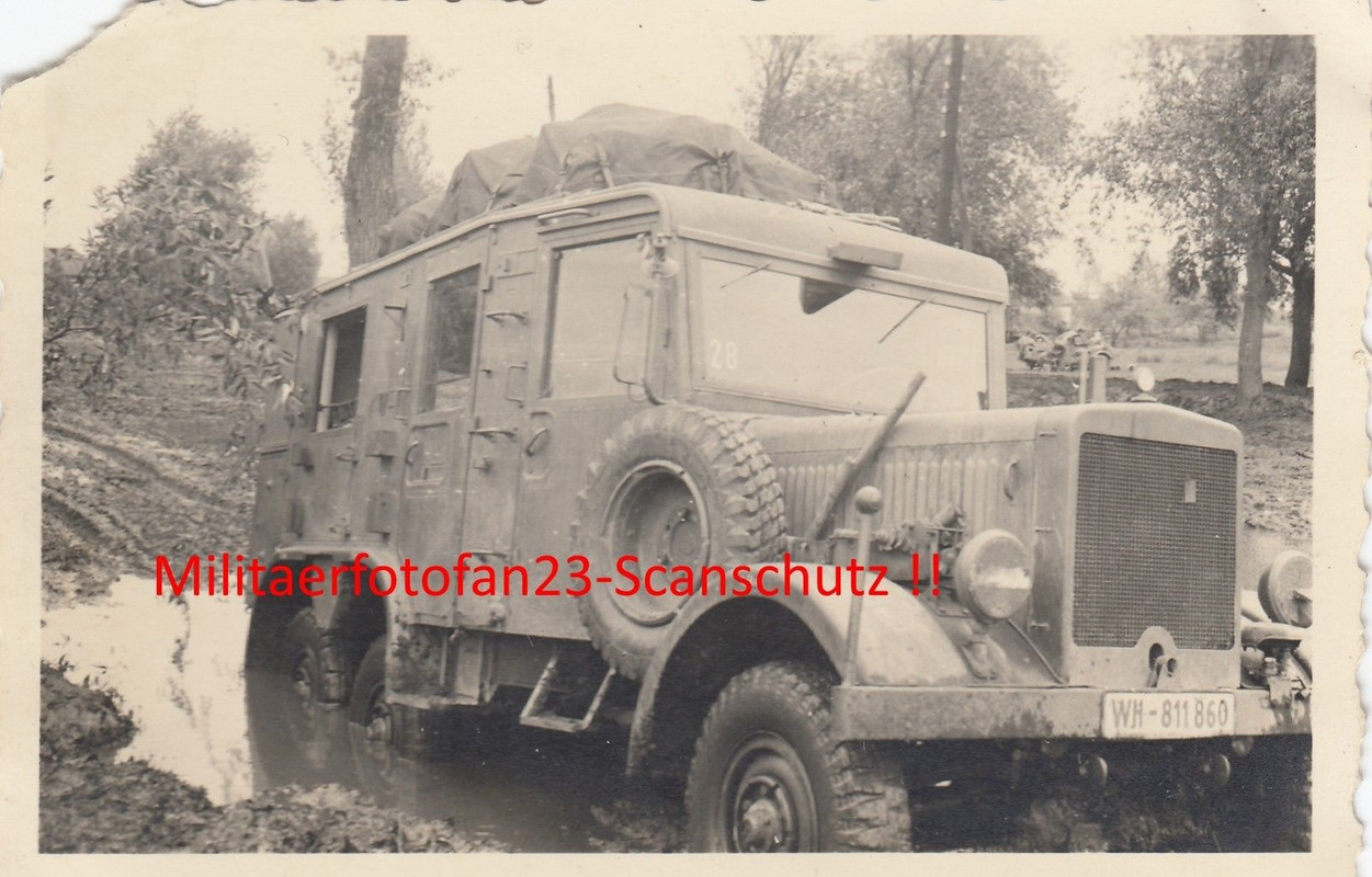 7.Pz.Div.Rußland Fernsprechbetriebskraftwagen Ei