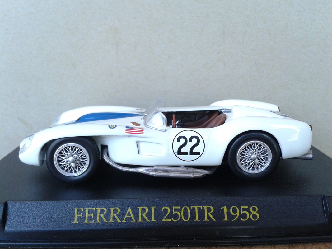1958 Ferrari 250 Testa Rossa, Ed Hugus, 7º 24 H Le Mans y 4º en 