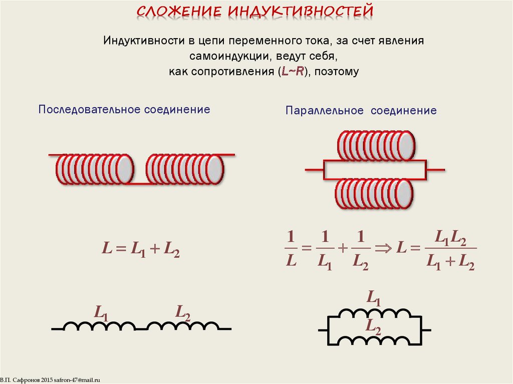 Индуктивность катушки в схеме параллельны. Индуктивность параллельно соединенных катушек. Индуктивность катушки в схеме параллельны. Катушка индуктивности схема подключения. Соединение индуктивностей.