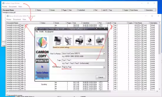Traction Software Carbon Copy Printer 1.09