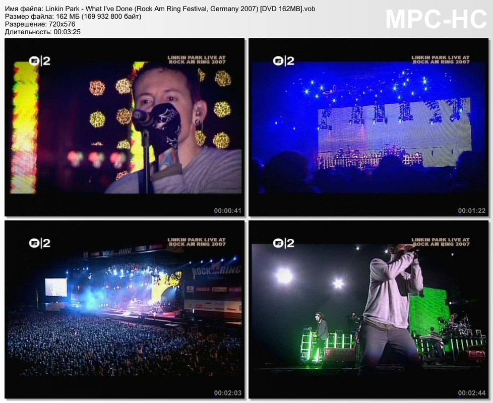 Linkin Park - What I've Done (Rock Am Ring Festival, Germany 200