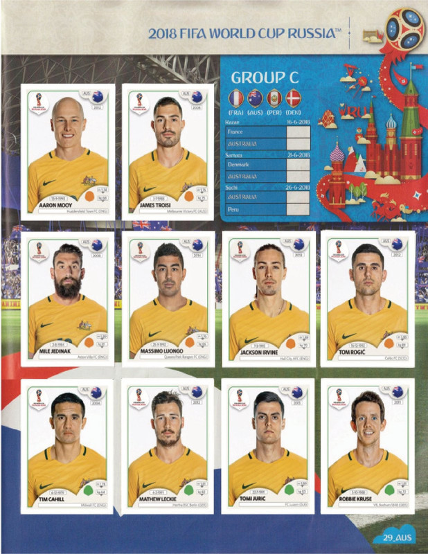 Album Panini Rusia 2018-31