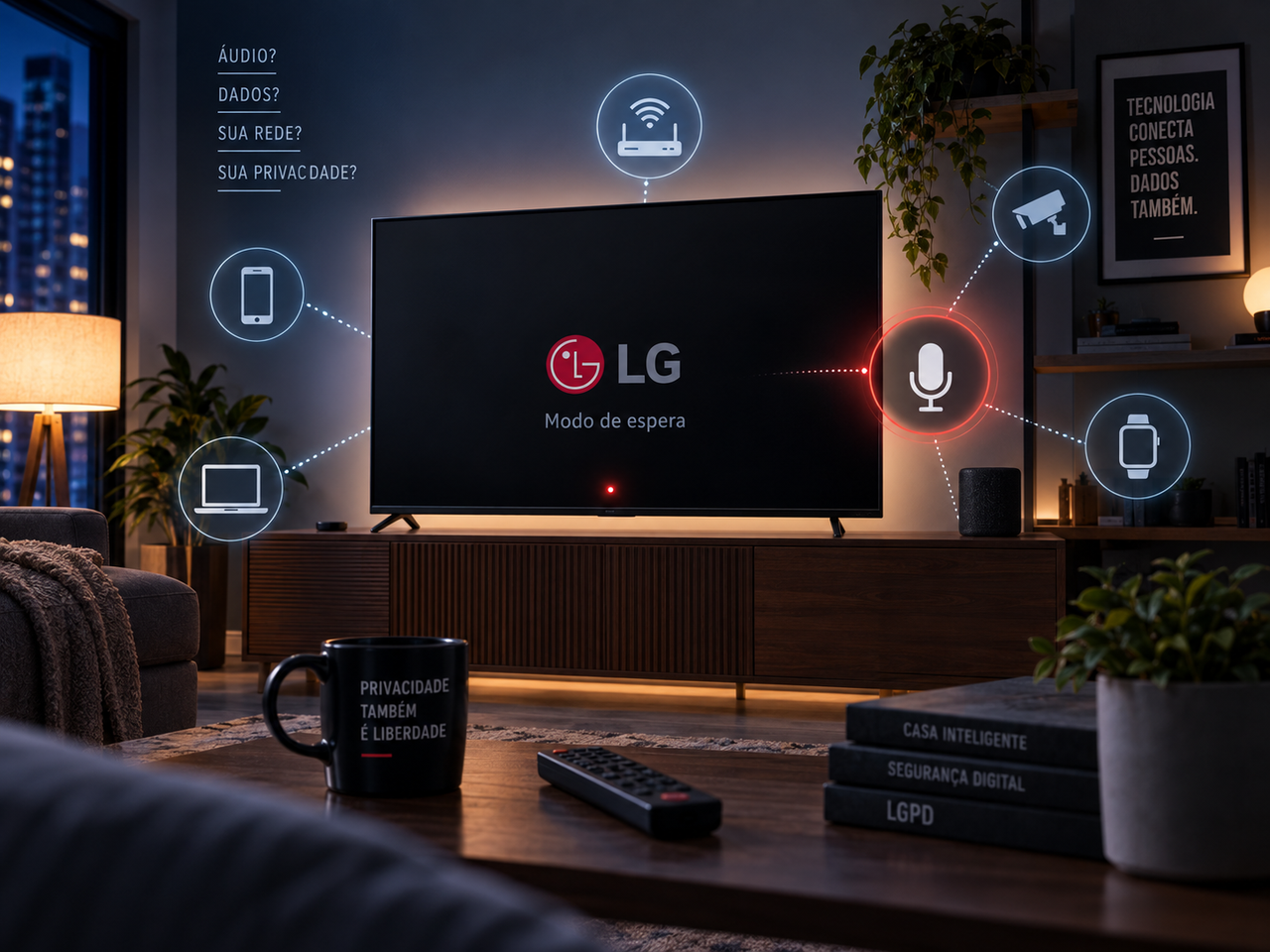 Sua smart TV está te ouvindo? Investigação sobre TVs da LG expõe um problema maior de privacidade
