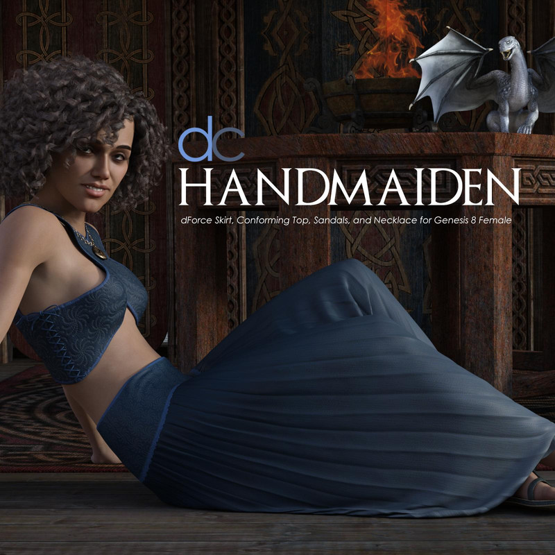 DC-HandMaiden for Genesis 8 Female DC-HandMaiden for Genesis 8 Female