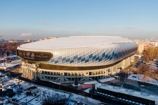 В Москве реконструируют стадион «Динамо» В Москве реконструируют стадион «Динамо»