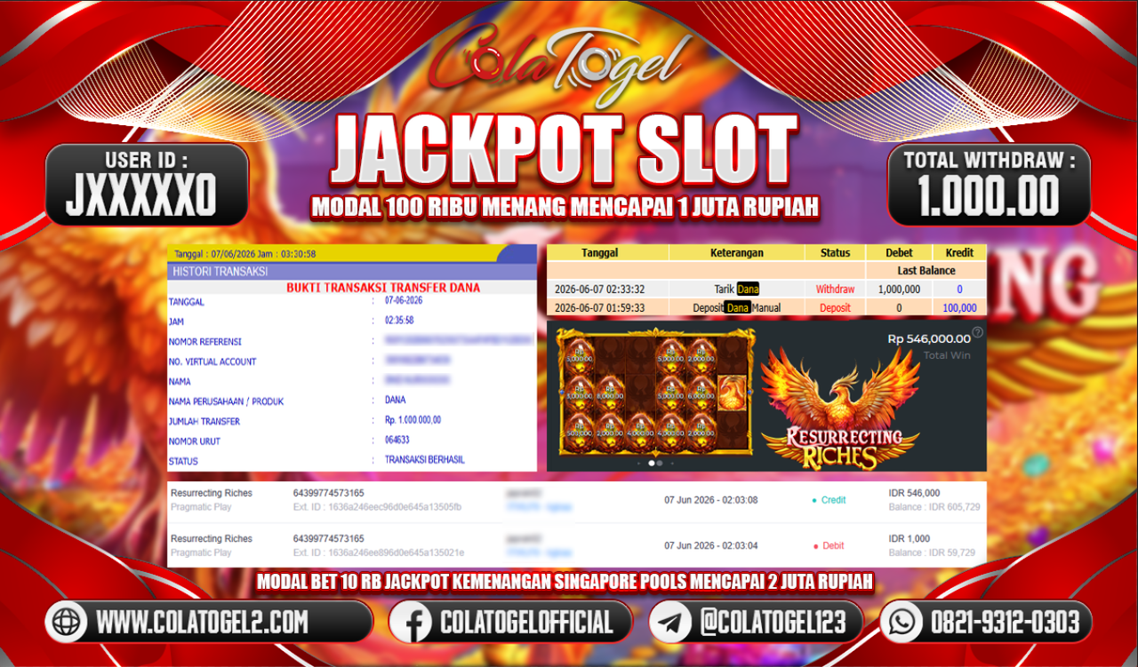 JACKPOT SLOT GACOR!!
