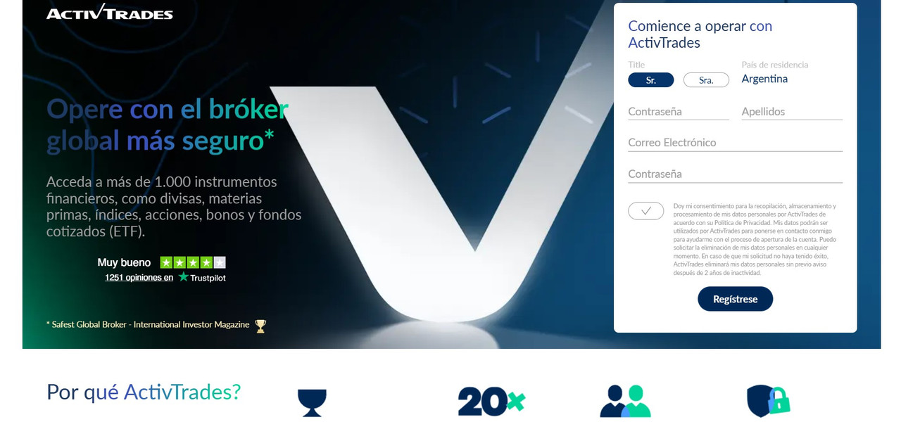 Activtrades argentina fca regulated offshore forex and cfd broker.