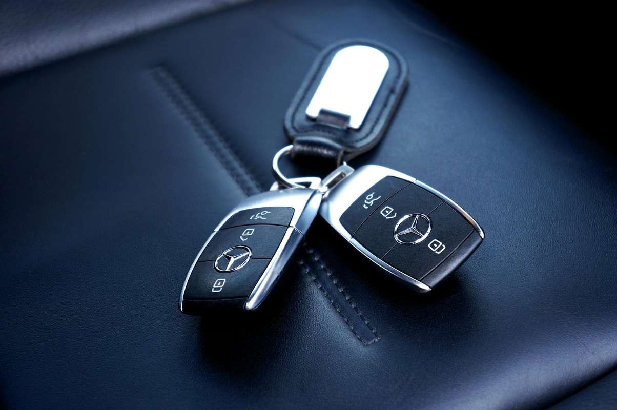 Modern luxury car