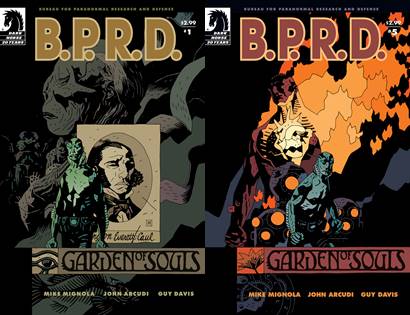 B.P.R.D. - Garden of Souls #1-5 (2007) Complete