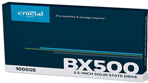 Crucial BX500 1TB 3D NAND SATA 2.5 Internal SSD
