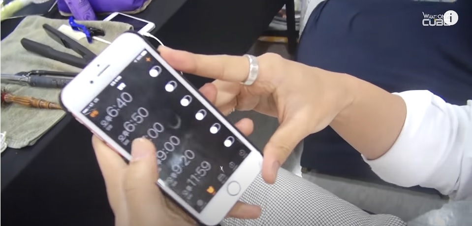 Hyunsik's alarms