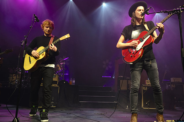 James Bay and Ed Sheeran