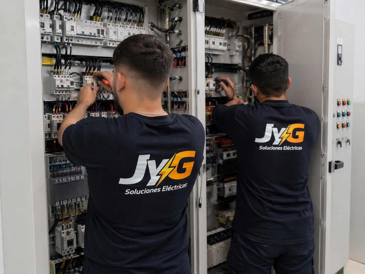 Electricistas matriculados JYG Soluciones Eléctricas
