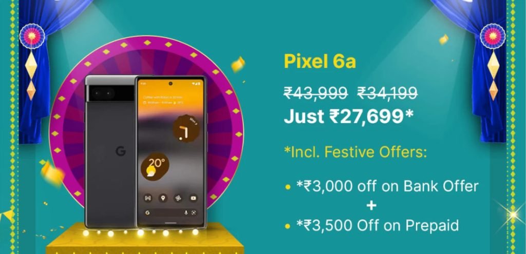 फ्लिपकार्ट बिग बिलियन डेज़ सेल: आप Google Pixel 6A को कैसे खरीद सकते हैं