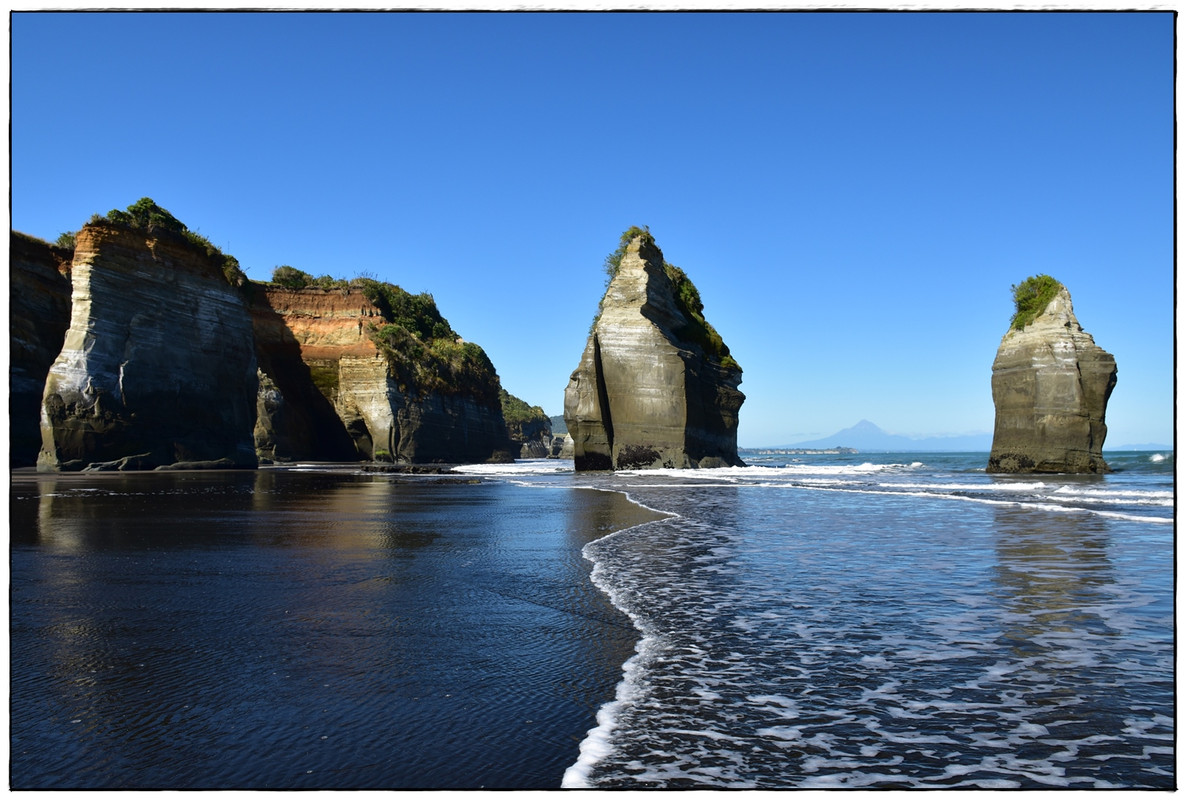 Taranaki: Three Sisters, Forgotten World Hwy, East Egmont NP (marzo 2021) - Escapadas y rutas por la Nueva Zelanda menos conocida (3)