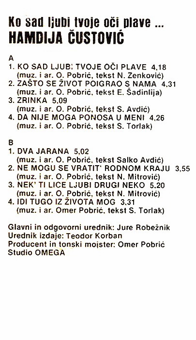 Hamdija Custovic 1984 kz