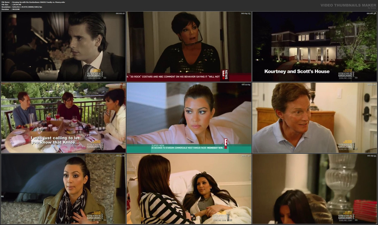 Keeping Up with the Kardashians S06E01 Family vs. Money.mkv